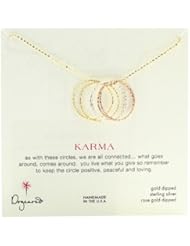 Dogeared "Sparkle Karma" Medium Multi-Link Sparkle Karma Necklace