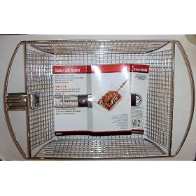 ABC Products Char-Broil ~ Shaker Grill Basket (Stainless Steel) by 
