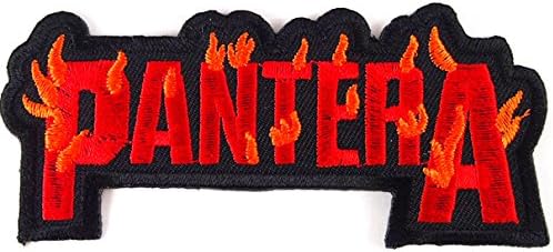 Pantera Patch Punk Rock Heavy Metal Embroidered Iron on Patches * D
