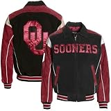 Ou Sooner Jackets : Ou Sooner Black Suede Jackets