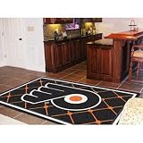 BSS - Philadelphia Flyers NHL 5x8 Rug (60x92")"