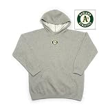Oakland Athletics MLB JV Youth Pullover Hooded Sweatshirt For Kids (Heather)
