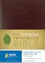 NIV Reference Bible, Personal Size (Burgundy Leather-Look)