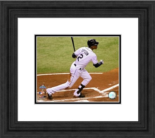 Framed B.J. Upton Tampa Bay Rays Photo