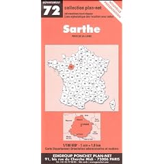 Carte routi�re : Sarthe