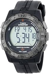 TIMEX Men's T498519J Rugged Digital CAT (Chrono/Alarm/Timer) Vibration Alarm Watch