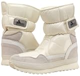 Snowjoggers Womens Sporty Shiny Boot White
