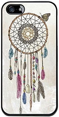 Iphone 5S Dreamcatcher Butter Fly Colors Case with Complimentary Screen Guard Free
