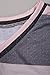 Chellysun Women's V-neck Casual Short Sleeve T-shirt Blouse Tees Tops Grey Small