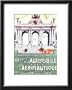 Bruxelles Cinquantenaire Automobile Show Framed Art Poster Print, 17x21