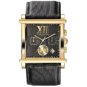 Betty Barclay BY065.20.301.151 Ladies Gold Plated Stainless Steel Chronograph Watch with Brown Leather Strap