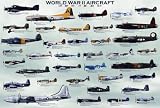 51Wm3ADNtZL. SL160  Safari LTD Aircraft WWII Poster Laminated