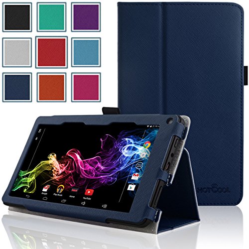 RCA 7 Voyager Case - HOTCOOL Slim Classic PU Leather Folio Case For RCA 7