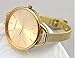 Suppion New Girls Women Ladies Gift Analog Dress Stainless Quartz Wrist Watch Gold