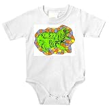 Onesie with reptile, punctatus, tuatara, sphenodon