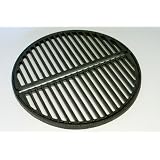 Cast Iron Grate, preseasoned, fits Smokey Joe Grills, Bodum Fyrkat and small/medium Big Green Eggs