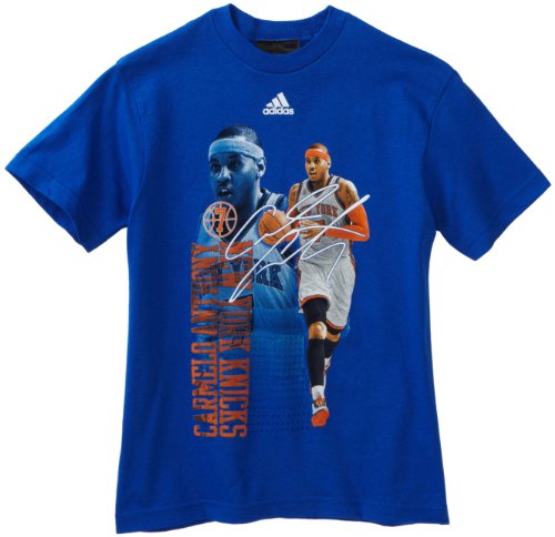 NBA Youth New York Knicks Carmelo Anthony Short Sleeve Tee 