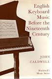 English keyboard music before the nineteenth century
