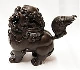 Bronze Lion Incense Holder Burner
