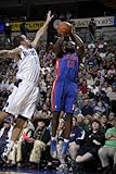 IMAGE OF Detroit Pistons v Dallas Mavericks: Will Bynum and Jose Juan Barea by Danny Bollinger, 48x72