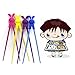 Funny Rabbit Design Child Kid Learning Easy Training Starter Dining Chopsticks Random Color