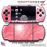 Stardust Pink WraptorSkinz Skin and Screen Protector Kit fits Sony PSP 3000 ....