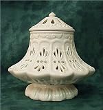 51WmOxw0pSL. SL160  Ceramic lace aroma oil burner with 22 tea lights Evaluations