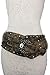 TFJ Women Extra Wide Western Fashion Hip Belt Big Metal Buckle Beads Studs Silver S M L Xl