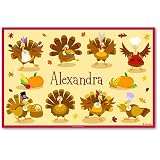 Olive Kids Personalized Thanksgiving Placemat