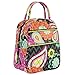 Vera Bradley Womens Lunch Bunch Ziggy Zinnia One Size