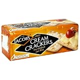 Jacobs Cream Crackers light and crispy crackers. 200g  Pack (Pack of 6)
