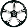 Performance Machine Super Gas Universal Faceplate - Wrath - Platinum Cut 0206-2010WRABMP