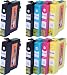 Start - 10 Ersatz Chip Patronen kompatibel zu T1281, T1282, T1283, T1284, Schwarz, Cyan, Magenta, Gelb für Epson Stylus Office BX305F, BX305FW, BX305FW Plus, S22, SX125, SX130, SX235, SX235W, SX420W, SX425W, SX435W, SX440W, SX445W