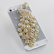 Bling White Peacock Case iPhone 5 5g