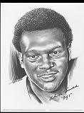 1974 Elmore Smith Los Angeles Lakers Lithograph