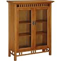 Eco Mission Curio Cabinet Wood - Cherry