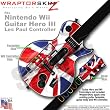 Union Jack 01 Skin by WraptorSkinz TM fits Nintendo Wii Guitar Hero III (3) Les Paul Controller (GUITAR NOT INCLUDED)