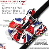 Union Jack 01 Skin by WraptorSkinz TM fits Nintendo Wii Guitar Hero III (3) ....