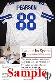 Drew Pearson Signed Jersey with Super Bowl Inscription- Dallas Cowboys