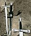 AH3328 - Shrewsbury Sword, o ll 41 (w/Scabbard) [Reenactor Replicas by Deepeeka -- British, French & Scottish | Swords]