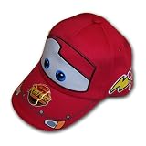Disney Pixar Cars Lightning Mcqueen Boy's Red Baseball Cap Hat
