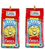 ライオンコーヒー バニラマカダミア 徳用サイズ 680g×2個 (粉) his
