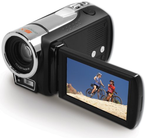 Aiptek H5extreme Camcorder (7,6 cm (3 Zoll) Display, Full- HD, SDHC/SD/MMC-Card, 5-fach opt. Zoom, 128 MB)