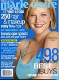 Marie Claire October 2001 Signed/Autographed by Drew Barrymore