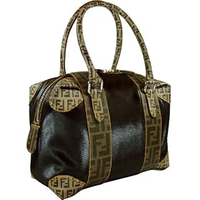 Click here to buy Fendi B.Mix Small Tobacco Nylon Twill Tote 8BL095-WD5-F0BYQ by Fendi.