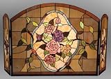 Tiffany Style Stained Glass Fireplace Screen VL015 Reviews