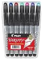 Pilot Varsity Disposable Fountain Pen Assorted Ink 7-Pack Pouch (90029)