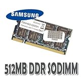 Original SAMSUNG 512MB 200-pin PC-2100S DDR 266MHz 2.5V SODIMM CL-2.5 16 Chip, NEU