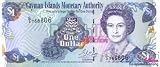 Banknoten f�r Sammler Kaiman-Inseln 2001 1 Dollar Pick 26a bankfrisch