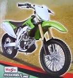 Maisto 1:12 KAWASAKI KX 450F Diecast Metal Model Kit: Assembly Line